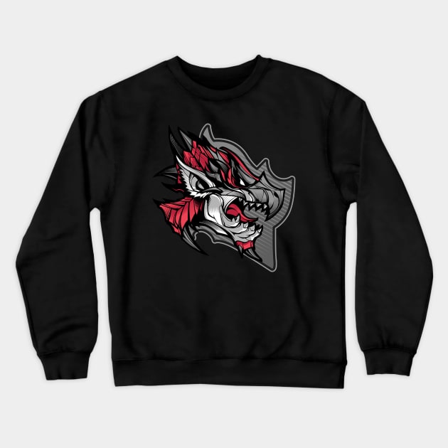 rathalos Crewneck Sweatshirt by sample the dragon